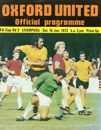 Match programme